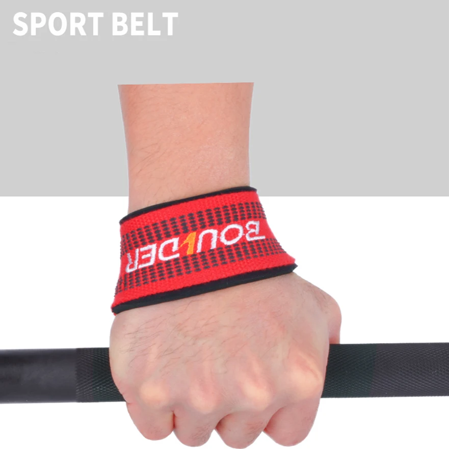 Weight lifting training Gym wrist straps/weight lifting strap with padding