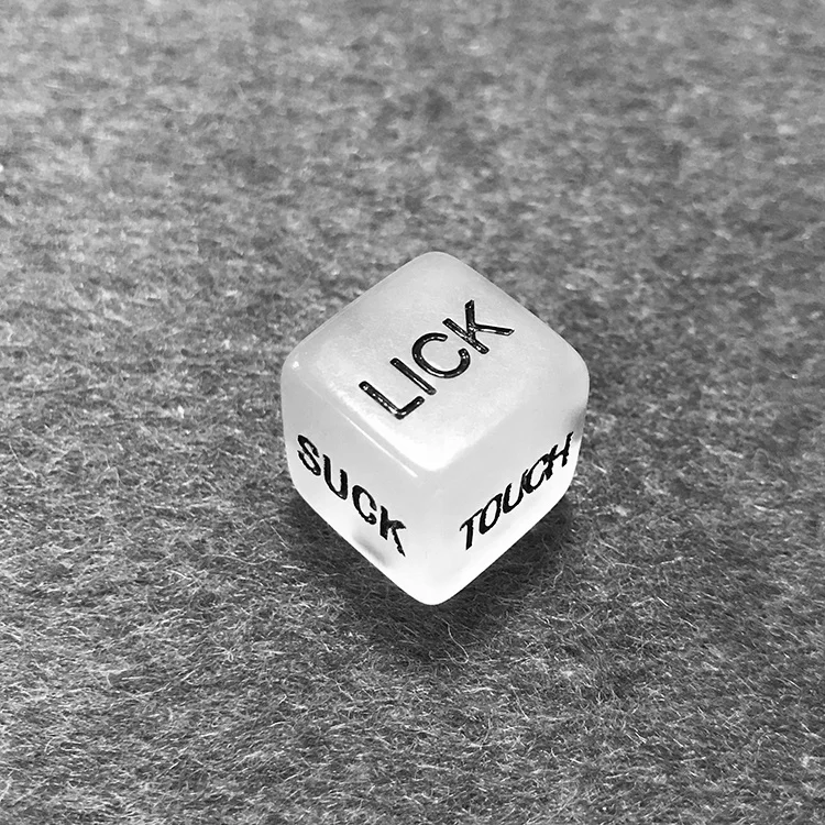 Wholesales luminous full size adult love sex game dice