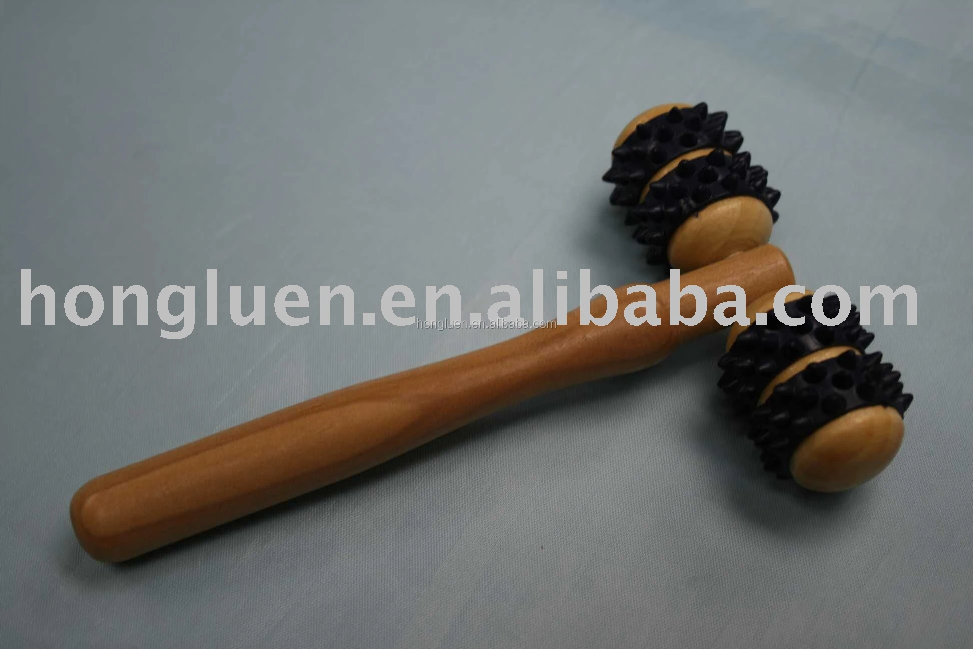 Wholesale Relaxing Roller Wooden Hand Massager For Home Use