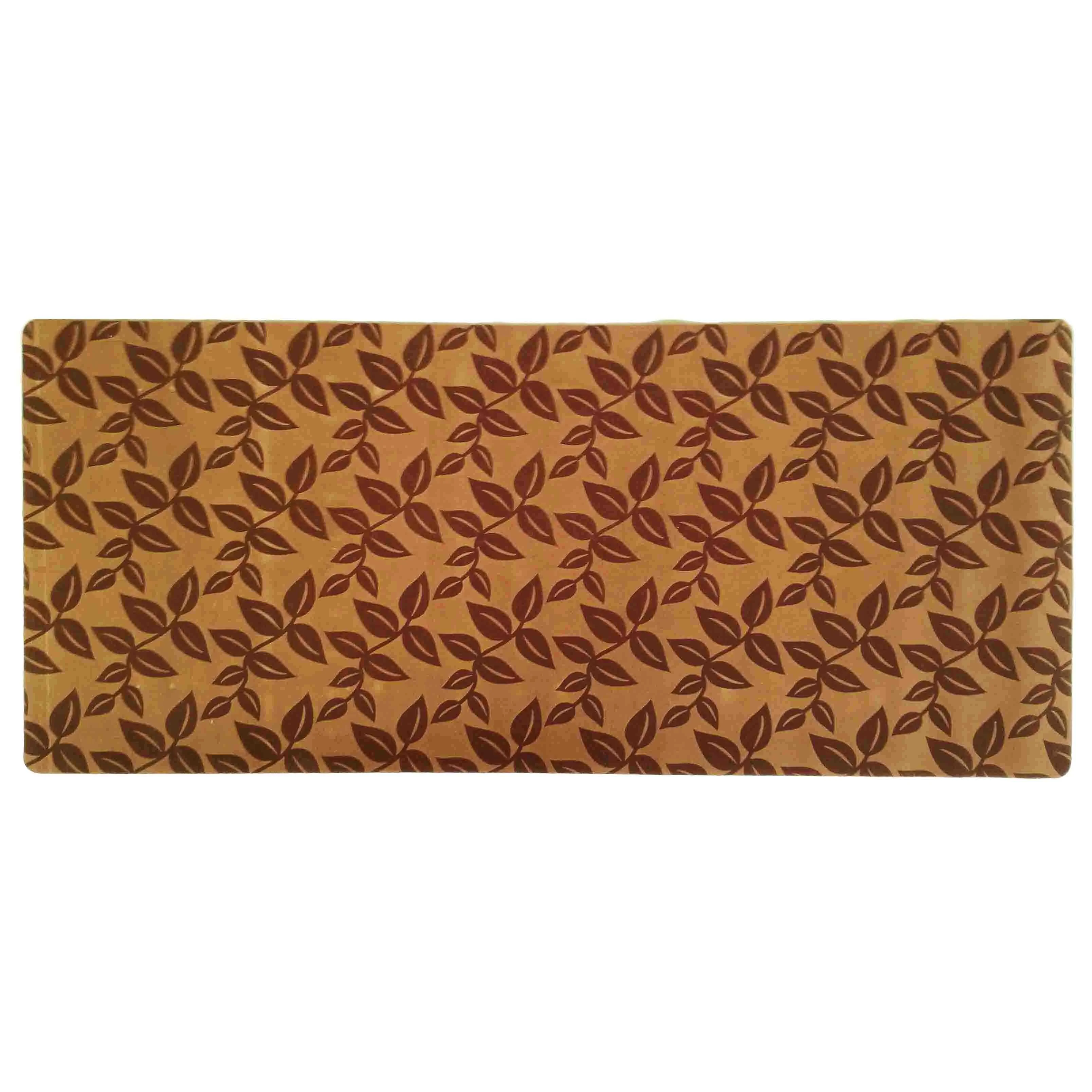 nylon micro fiber flocking fabric top rubber kitchen mat stair floor runner mat non slip rubber backing door mats