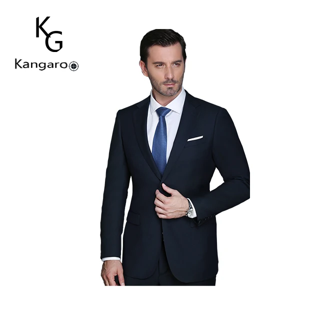 Branded Slim Fit Bespoke Anti Shrink Business Suit For Men