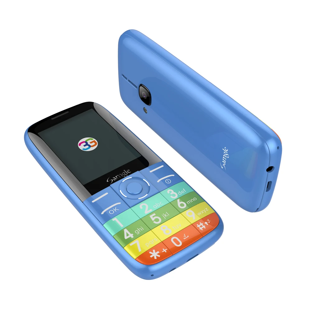 
Hot Selling 2.4 inch 3G Feature Phone Bar Type Dual Sim Card 