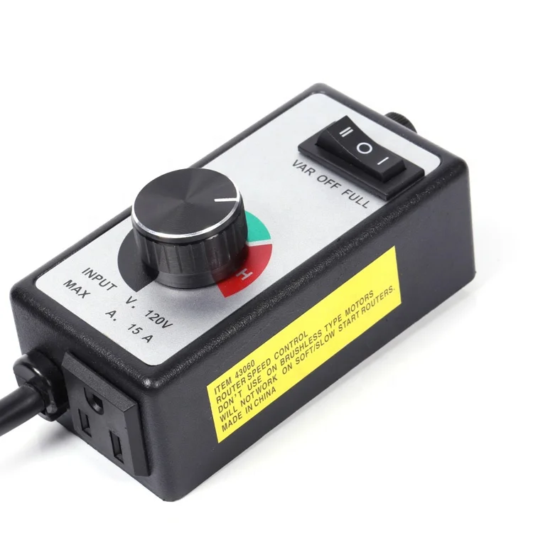 high quality USA socket electronic exhaust fan speed controller 120v