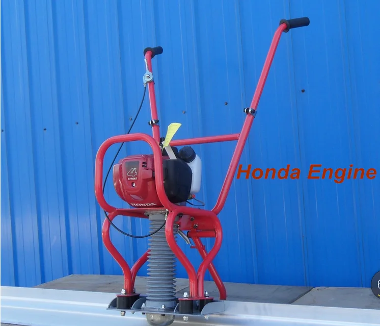 bulldog concrete power vibrating screed  4 stroke gas cement