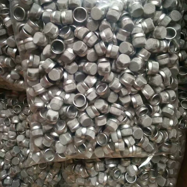 stainless steel wire mesh oil filter strainer rimmed dome screen oil filter cup