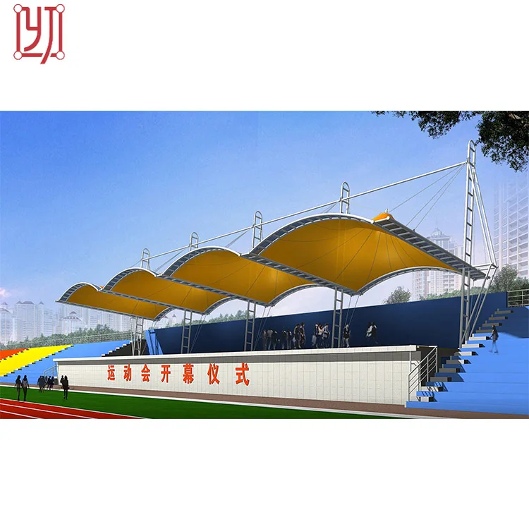  Pvdf ptfe Натяжная ткань тенты