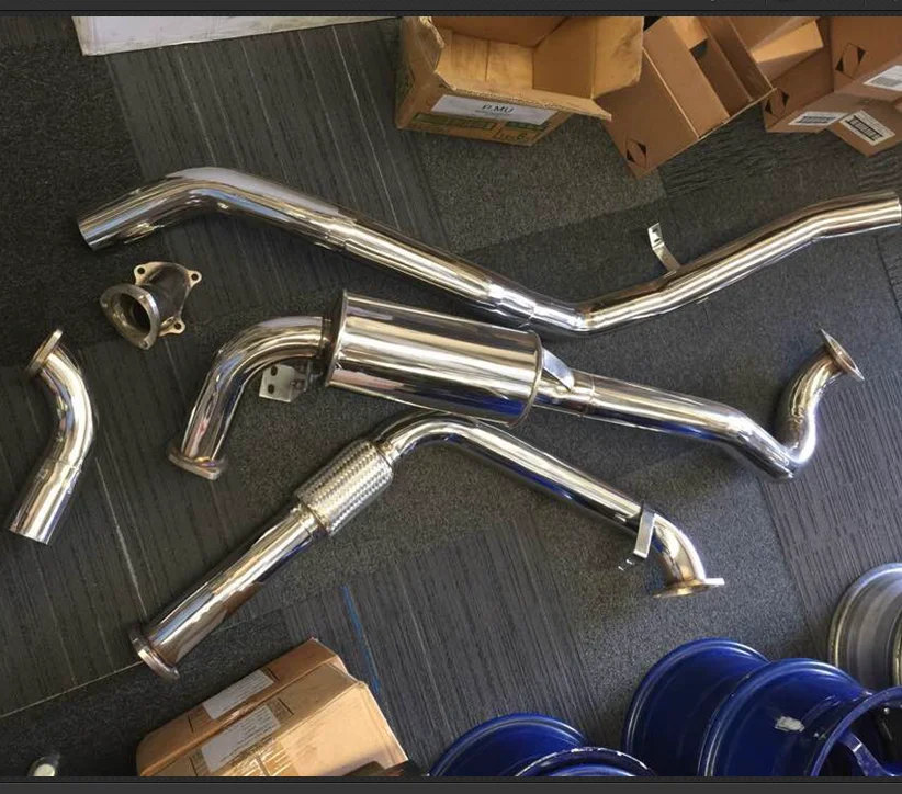 4x4 1HDT exhaust systerm for landcruiser 80 series toyota HDJ80 1hz engine