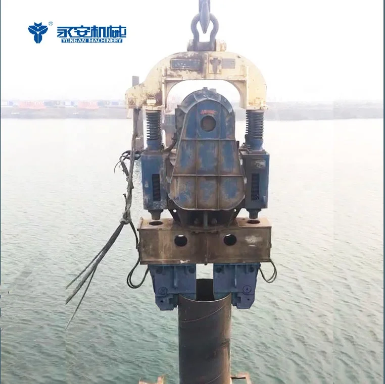 
DZJ150 used vibro hammer sheet piling equipment 