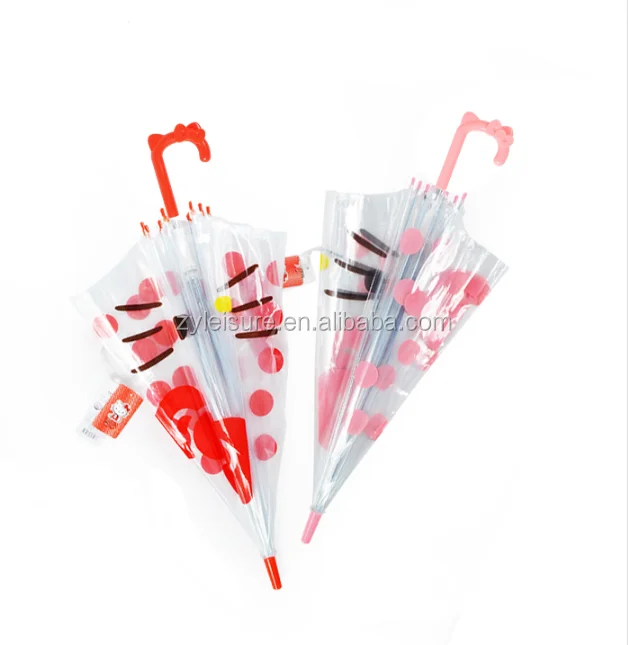 
2020 promotional personalized lovely cartoon umbrella kids cute kids umbrella girls 