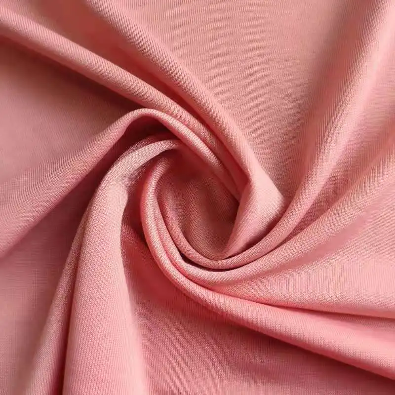 
Shaoxing keqiao textile supplier 93% polyester 7%spandex FDY pain dye fabric for garment 