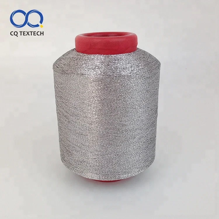 
Free sample MX sewing polyester metallic yarn for embroidery <img data-src=