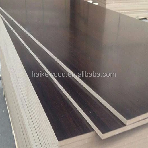 high gloss white/woodgrain melamine colors panel mdf 6mm