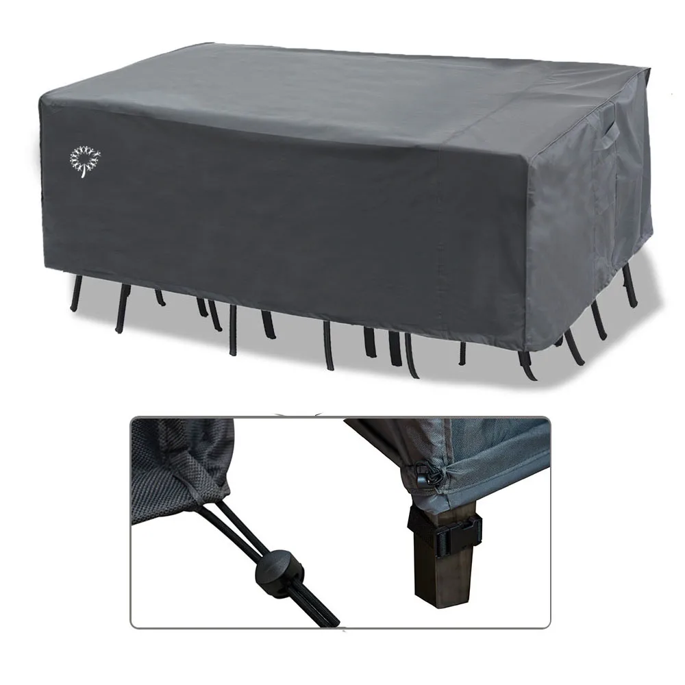Чехол для мебели для патио, чехол для уличного стола и стула