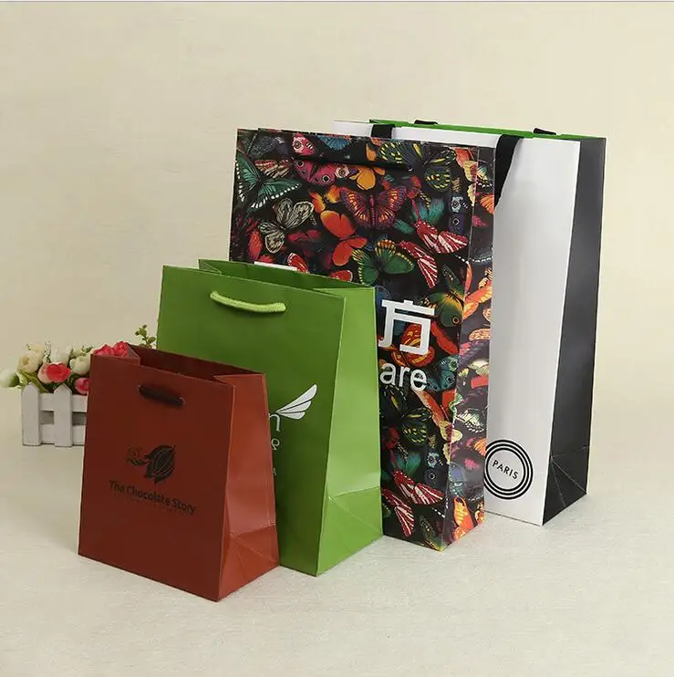 High Quality Paper Bag Printer With Colorful Logo