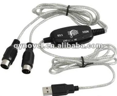 Midi интерфейс, Usb миди кабель, Миди связь кабель
