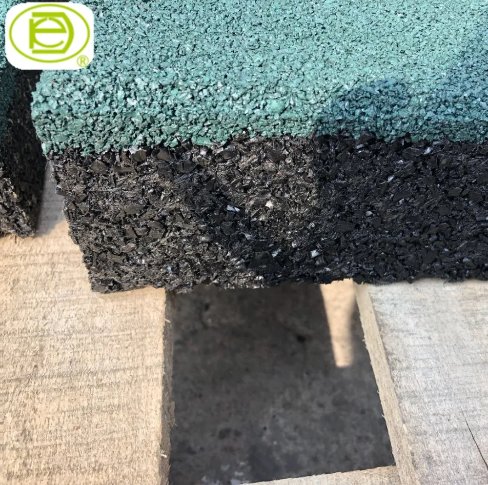 Ballistic Rubber Flooring Mat For Absorbing Sound And Shock