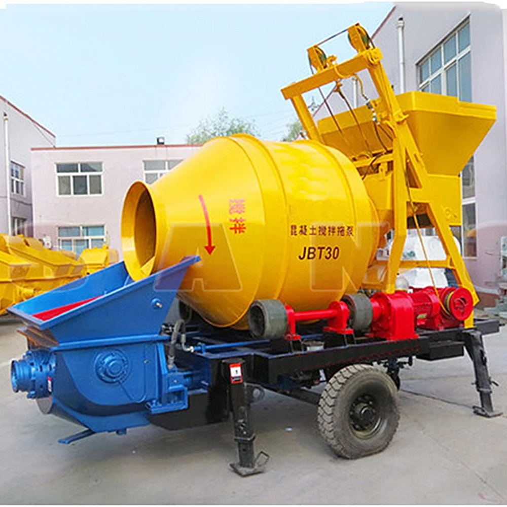Portable Concrete Mixer Pump Cement Mortar Mixer and Pump