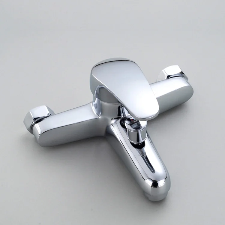 
zinc alloy bady bathroom wall mounted bath faucet 