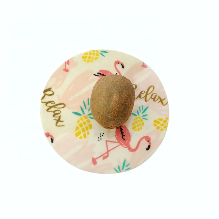 Лидер продаж Amazon, экологически чистые многоразовые пластиковые обертки для пчелиного воска с индивидуальным дизайном