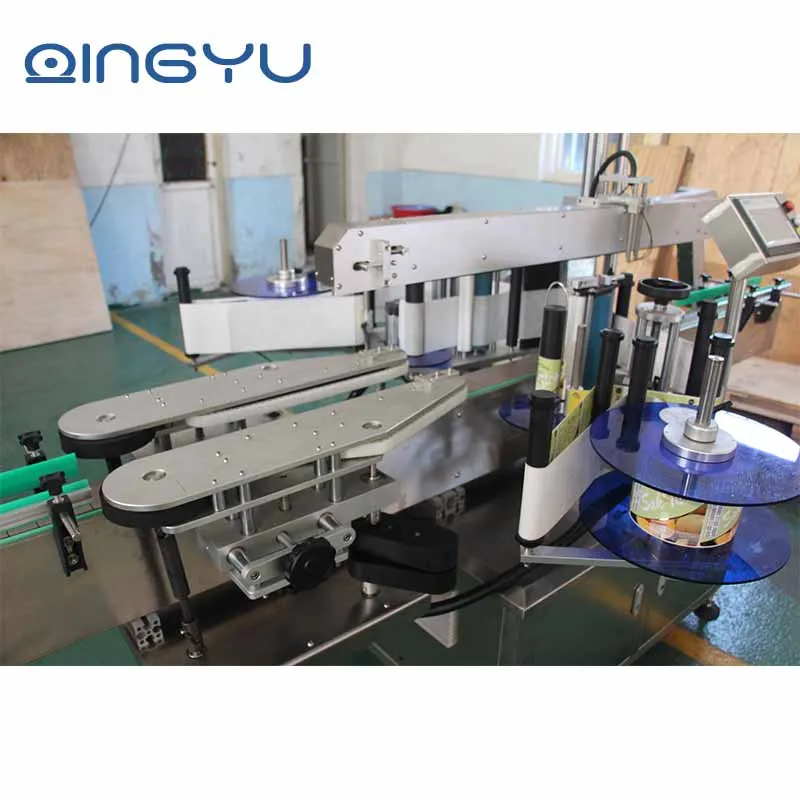 
High speed Automatic flat square bottle bopp labeling machine for detergent bottle 