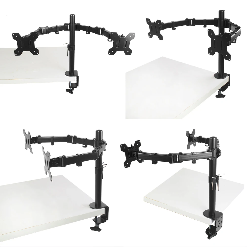 dual monitor stand monitor mount stand