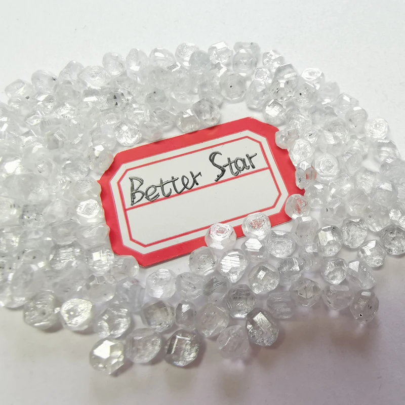 0.4carat 0.6carat DEF color and VS clarity lab grown uncut diamond synthetic diamond