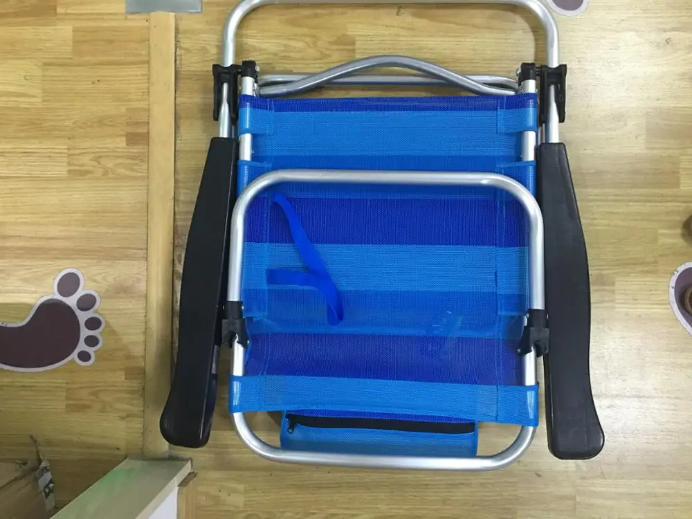 
Modern Cheap Aluminum Adjustable Outdoor Low Sand Folding Beach Chair 