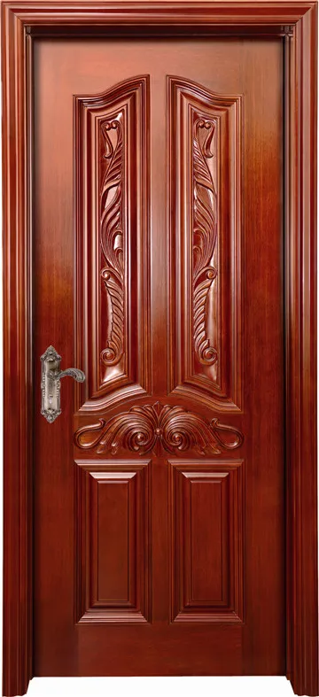 Hotel pvc bathroom door glass inserts wooden frame door pvc coating door for sale