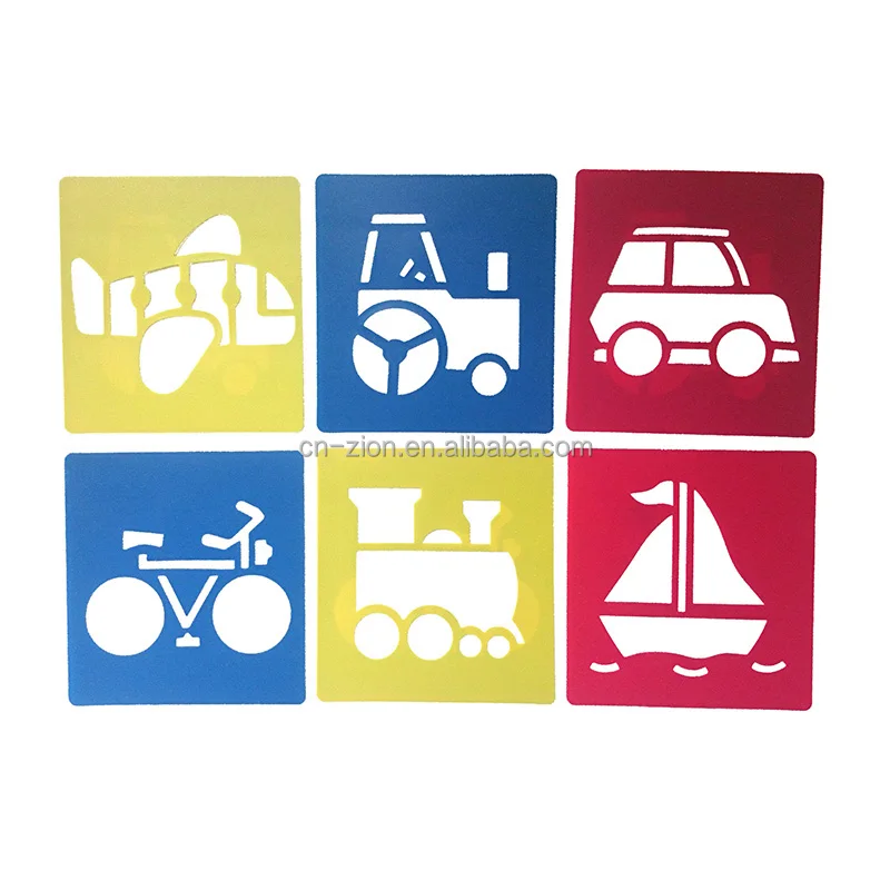
Wholesale art stencil vehicle drawing stencil 