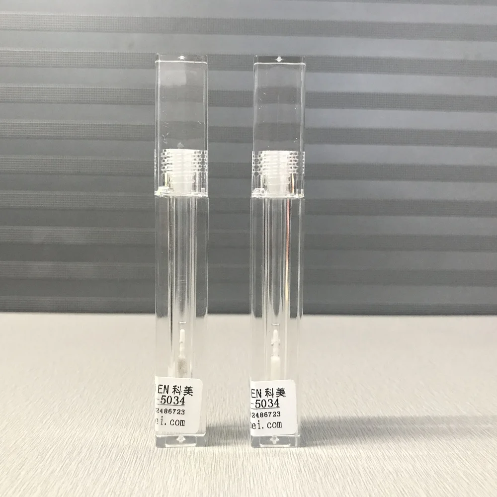 
Clear plastic tube packaging lip gloss bottle lipgloss tube lip gloss container 
