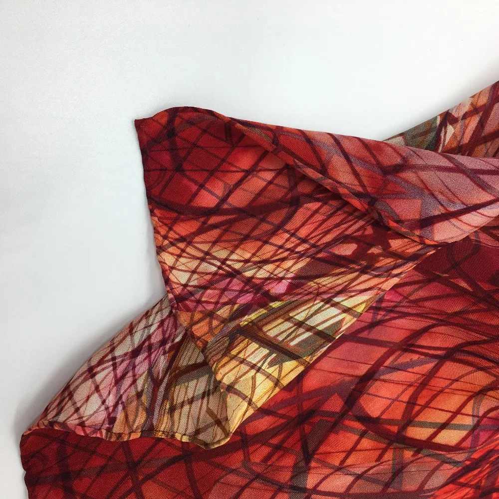 
Custom digital printed 100 natural silk turkey scarf bursa 