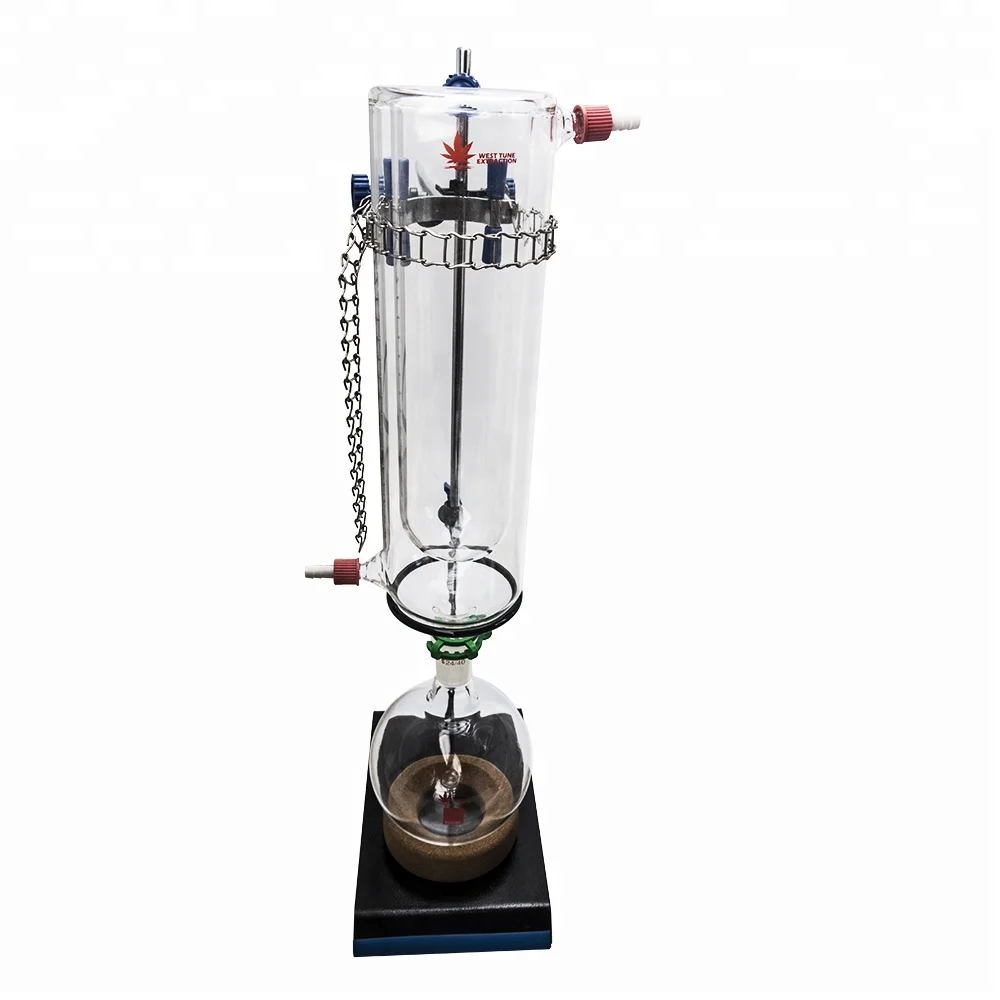 
WTSP-10 10L dual glass heads CBD extraction short path distillation with turnkey lab equipment 
