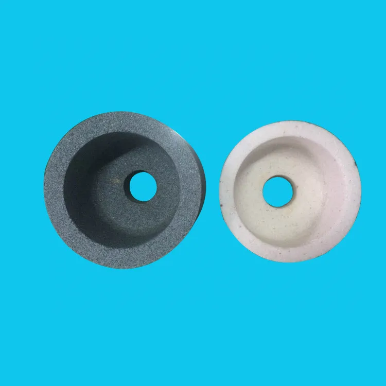 cup size white corundum grinding wheel/bowl type grinding stone