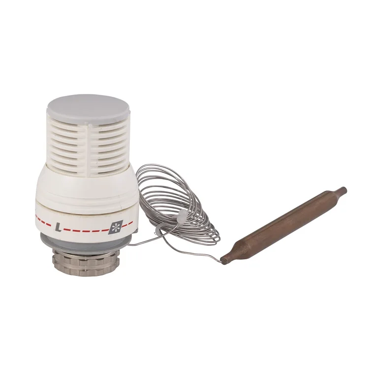 Remote control Sensor Thermostatic Capillary Controller floor Heating Radiator Thermostat Head