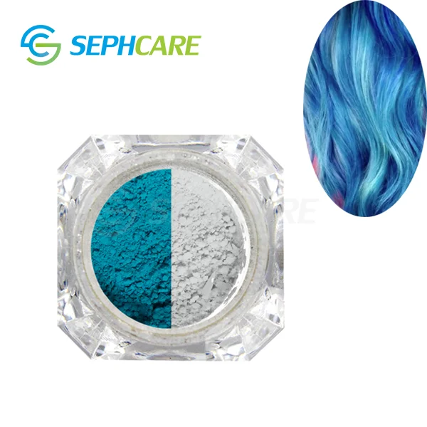 Temperature Change Color Hair Dye powder Hair Color