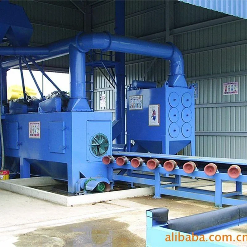 Долгой жизни стали трубы наружной стены дробеметного оборудования