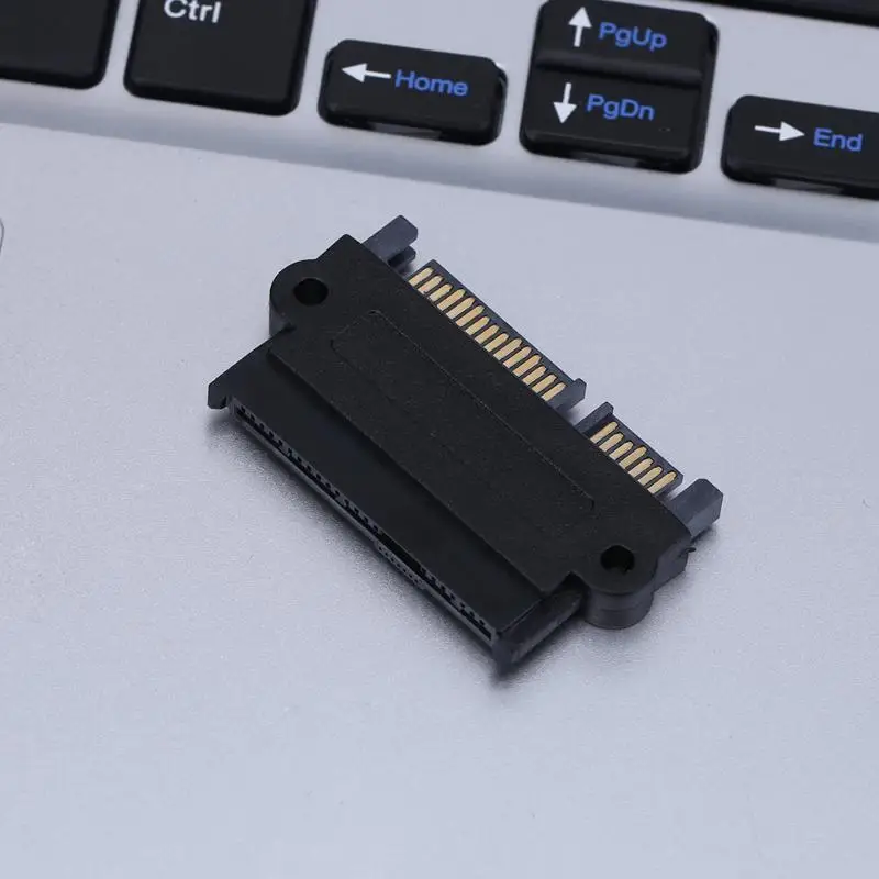5Gbps SFF 8482 SAS to SATA 180 Degree Angle Adapter Converter Straight Head Converter Card Motherboard SAS SATA adaptor
