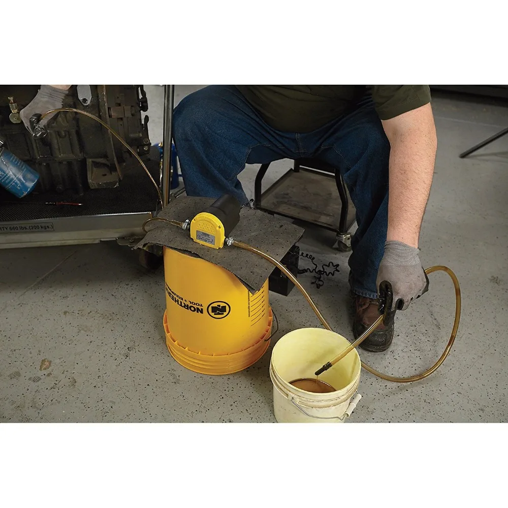 12v Motor Oil Diesel Extractor Scavenge Suction Transfer Change Pump 5A 60 Watt