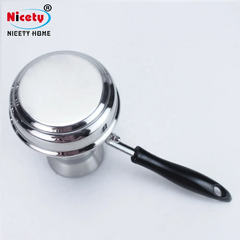 Gravy Butter Melting Sauce Warming Pot Turkish Coffee Pot Stainless Steel Metal Sustainable HANDGRIP Coffee & Tea Tools Normal