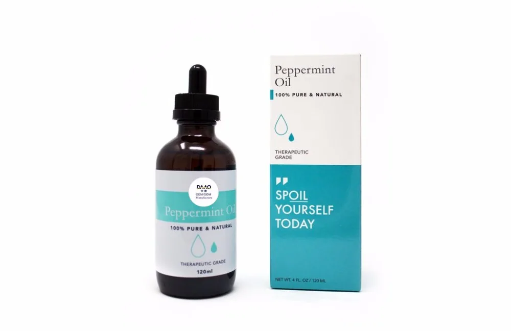 Private Label Pure Undiluted Massage Essential Oil Traditional Chinese Medicine Natural Peppermint Oil