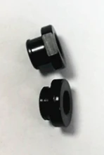 Customized Flange Plastic Bearing Sleeve  Bushing Black Delrin Bush