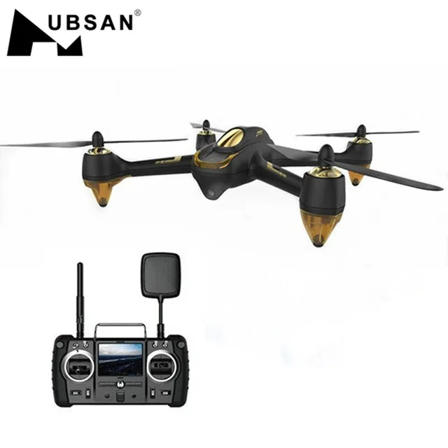  Радиоуправляемые вертолеты Hubsan H501S X4 5 8G FPV 10CH бесщеточный с HD камерой 1080P GPS Радиоуправляемый квадрокоптер RTF-усовершенствованная версия