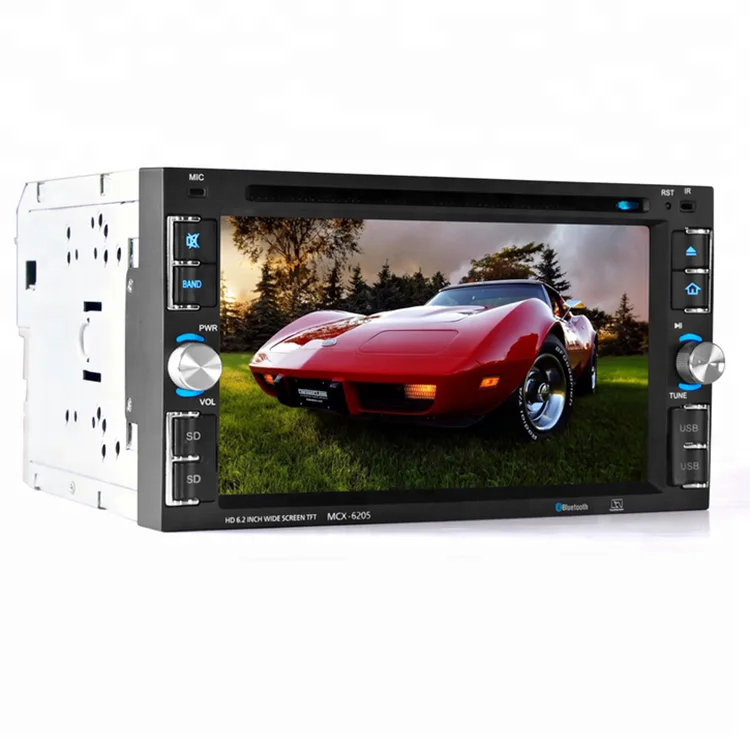 Detachable car radio touch screen car dvd player
