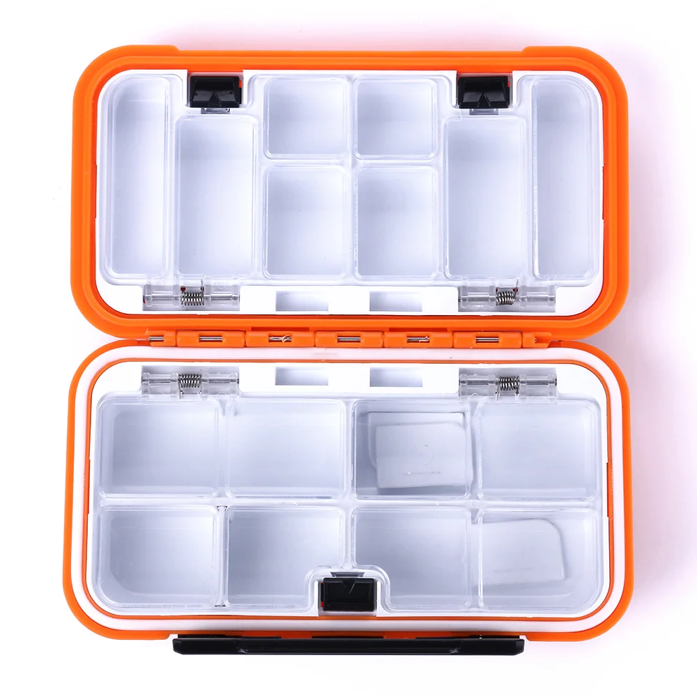 Жесткий пластиковый ящик для хранения, пластиковая коробка для рыболовных приманок, крючков, приманок, рыболовных снастей, приманок