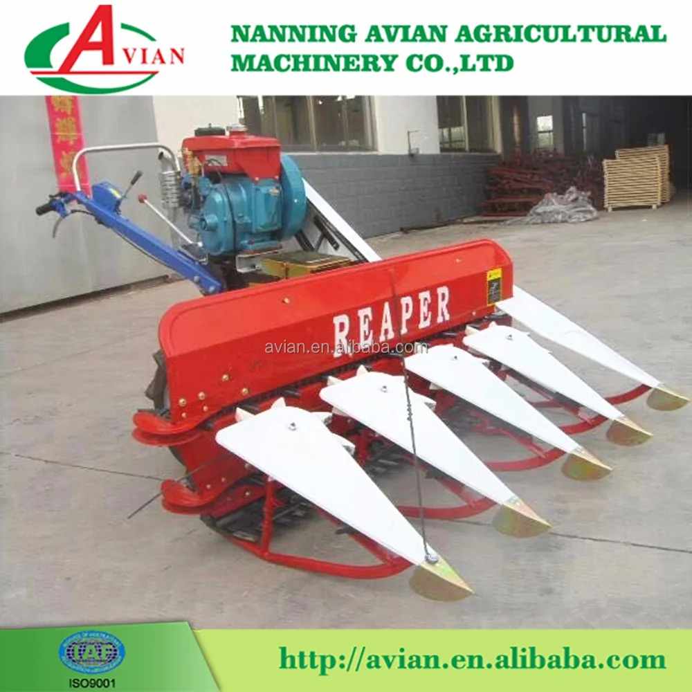 1200mm cutting width mini rice harvester/rice reaper hot sale to Tanzania