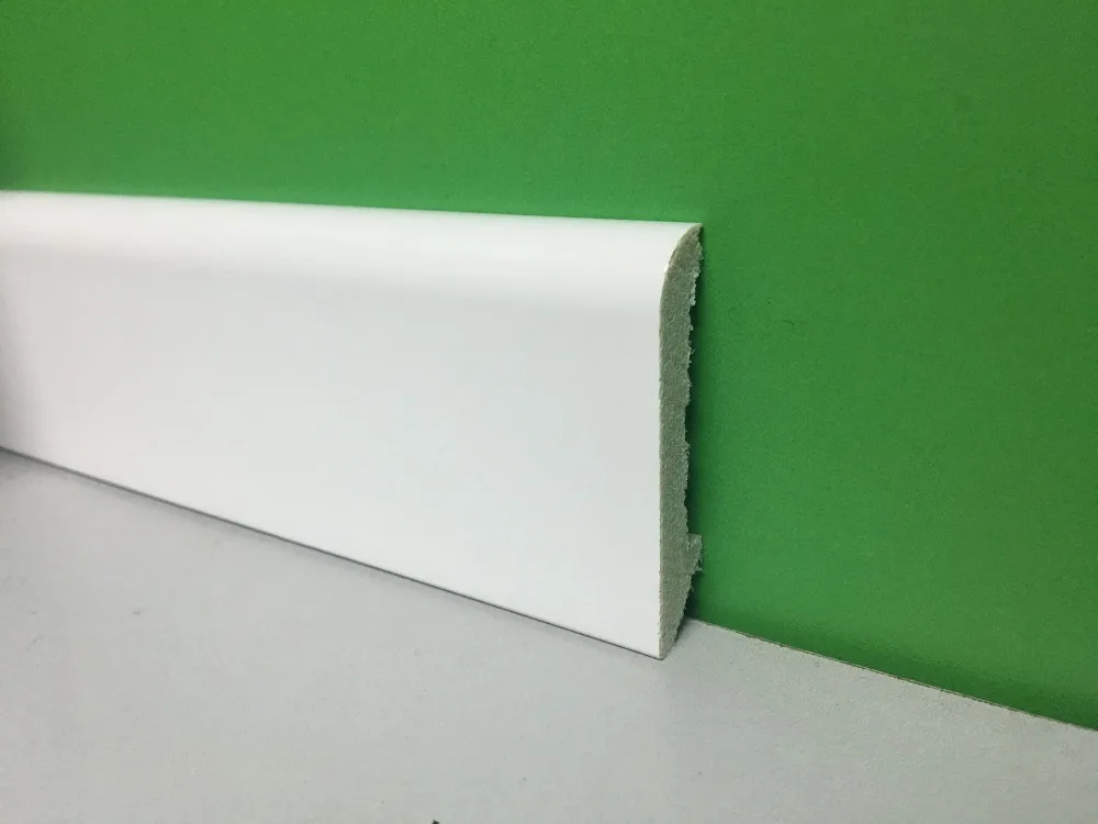 6cm Width High Quality White Cheap Baseboard Buy Cheap High-Durability White Wall Floor Polystyrene Base Ps Skirting Board