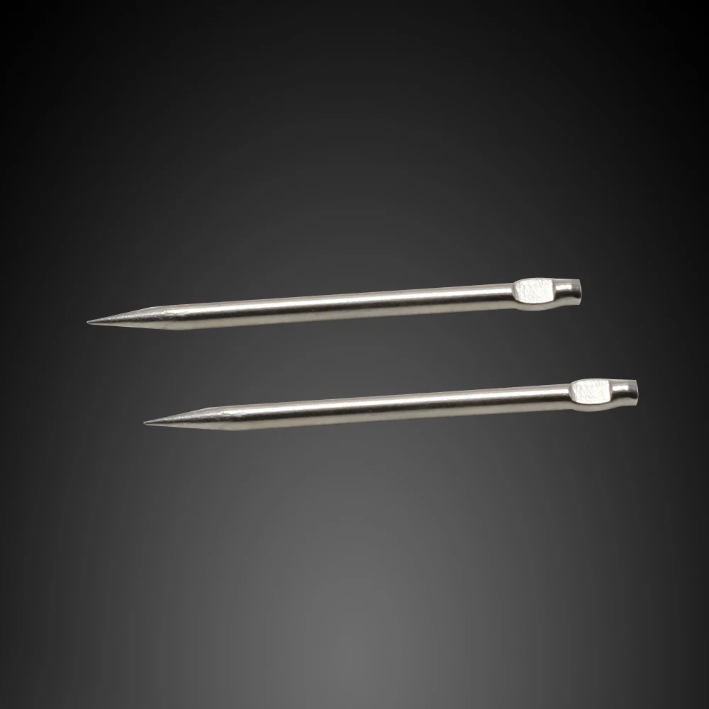 Flat knitting machine needle