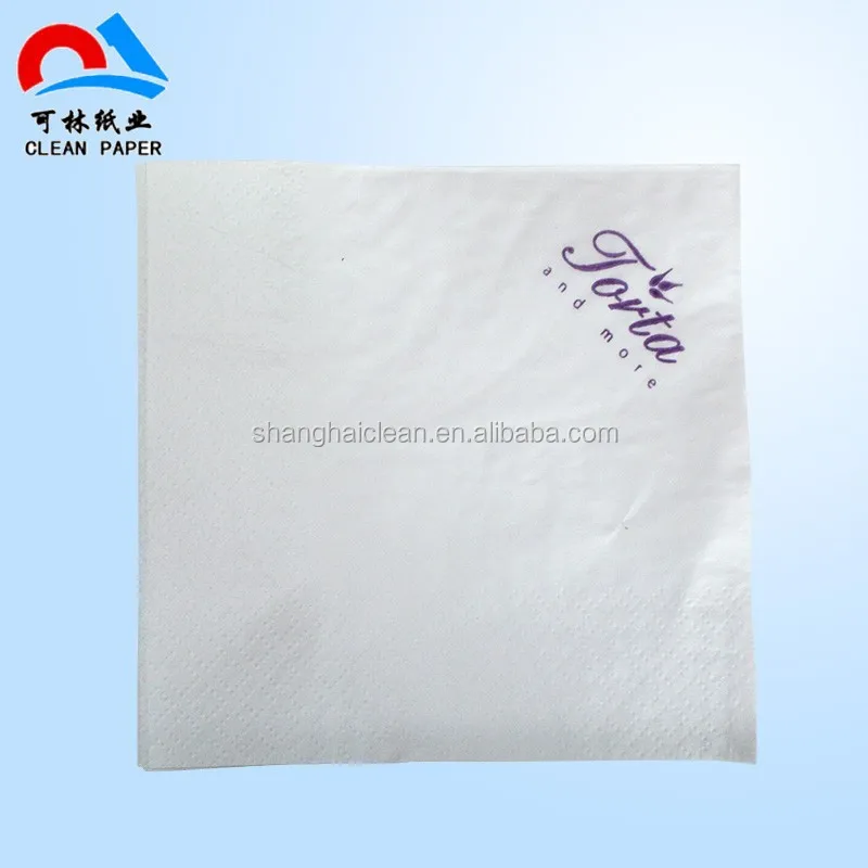 Pure Wood Pulp custom napkins paper disposable thick cocktail napkins Airlaid Napkin For Party Restaurant