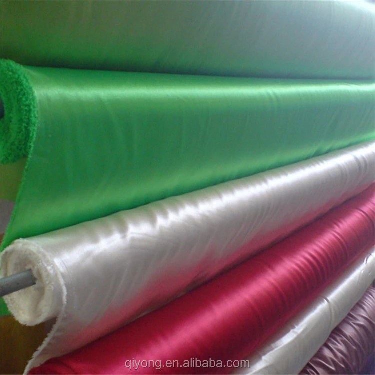 Wholesale Large Qty Polyester Satin Fabric Cheap Price for African Market