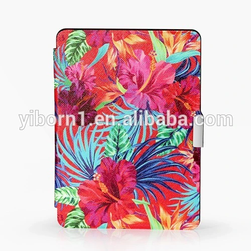 
Folio Slim Leather Case Cover Accessories for Amazon Kindle Voyage Custom Cover , 